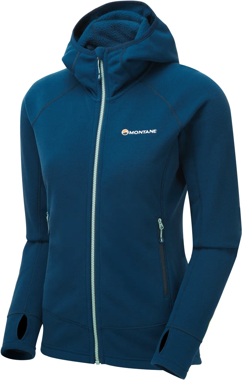 Montane Womens Lyra Fleece Hoodie - Narwhal Blue-3